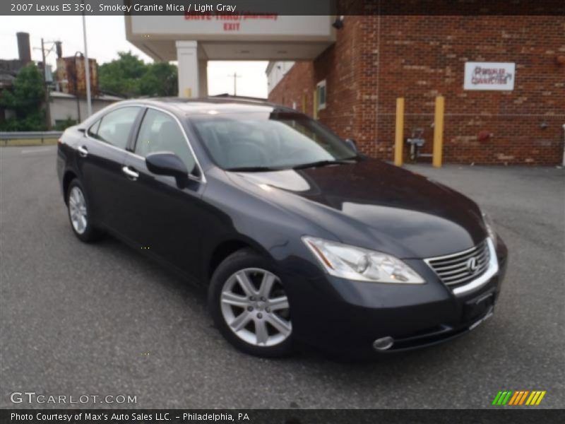 Smokey Granite Mica / Light Gray 2007 Lexus ES 350