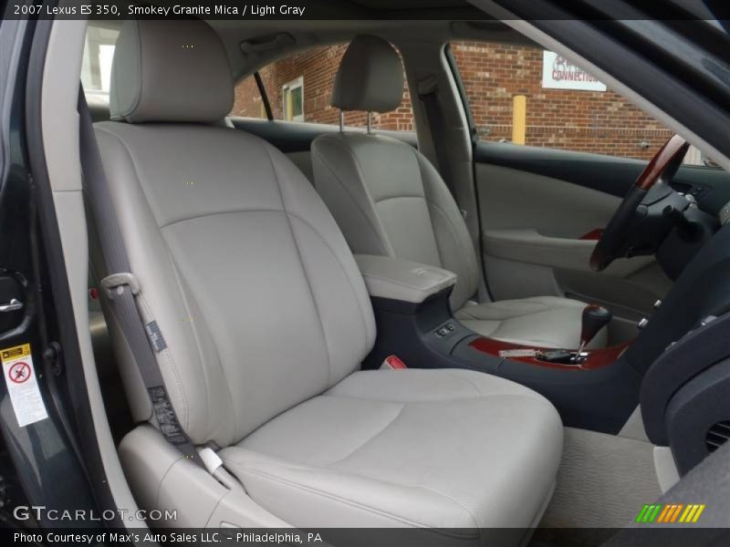 Smokey Granite Mica / Light Gray 2007 Lexus ES 350