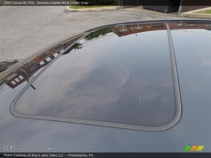 Smokey Granite Mica / Light Gray 2007 Lexus ES 350