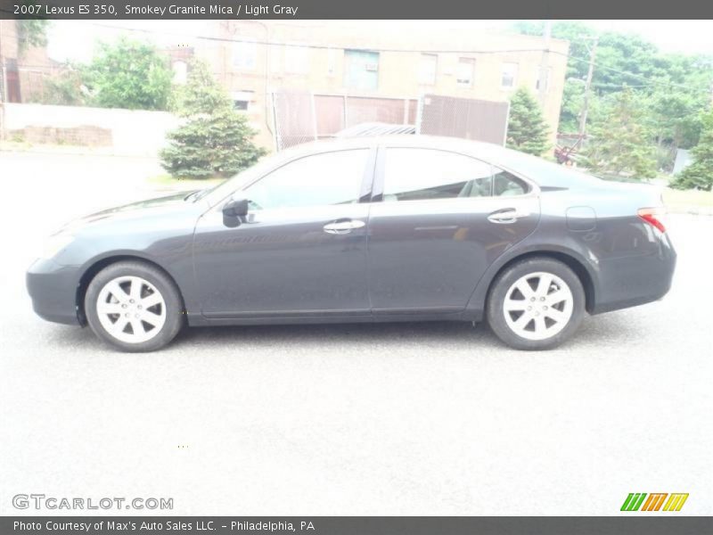 Smokey Granite Mica / Light Gray 2007 Lexus ES 350