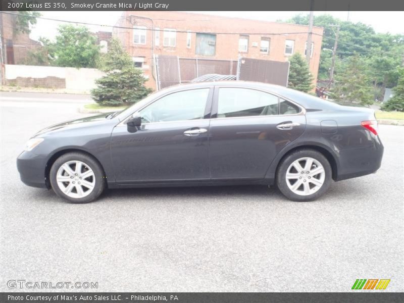 Smokey Granite Mica / Light Gray 2007 Lexus ES 350