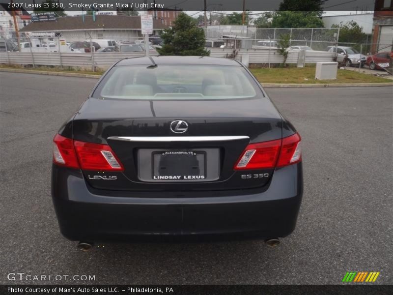 Smokey Granite Mica / Light Gray 2007 Lexus ES 350