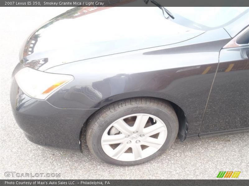 Smokey Granite Mica / Light Gray 2007 Lexus ES 350