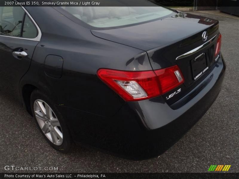 Smokey Granite Mica / Light Gray 2007 Lexus ES 350