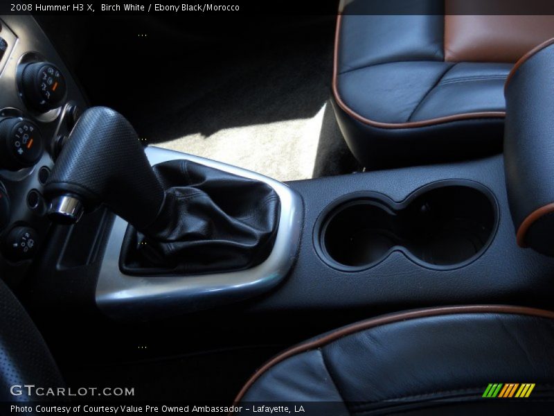 Birch White / Ebony Black/Morocco 2008 Hummer H3 X