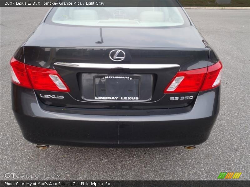 Smokey Granite Mica / Light Gray 2007 Lexus ES 350