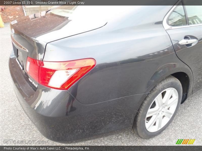 Smokey Granite Mica / Light Gray 2007 Lexus ES 350