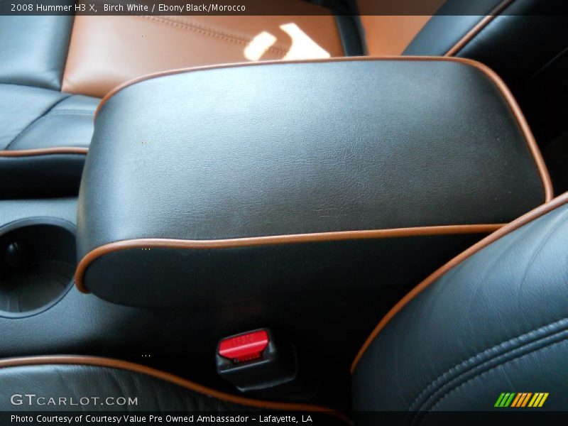 Birch White / Ebony Black/Morocco 2008 Hummer H3 X