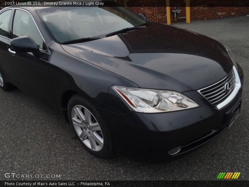 Smokey Granite Mica / Light Gray 2007 Lexus ES 350