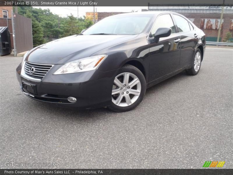 Smokey Granite Mica / Light Gray 2007 Lexus ES 350