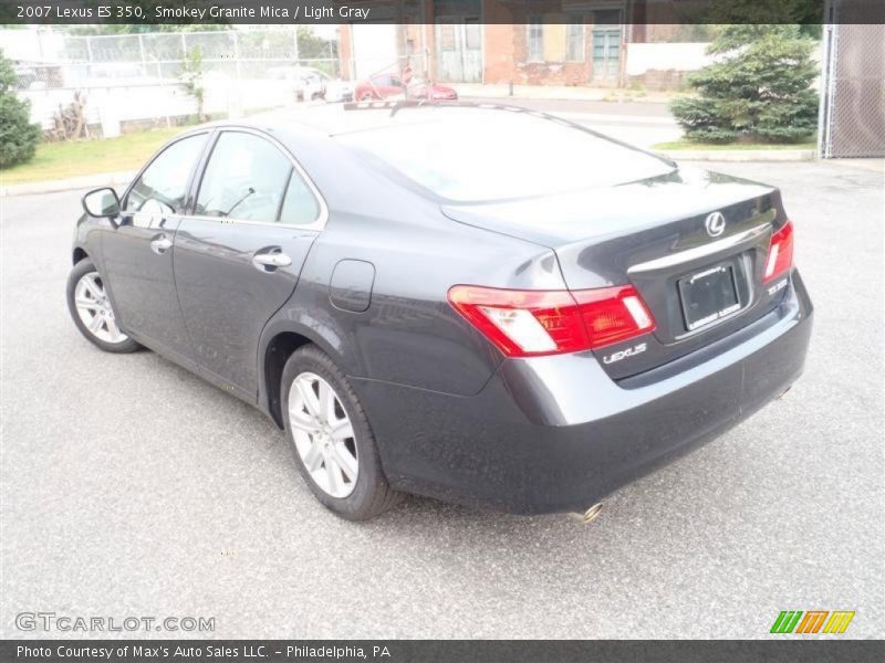Smokey Granite Mica / Light Gray 2007 Lexus ES 350