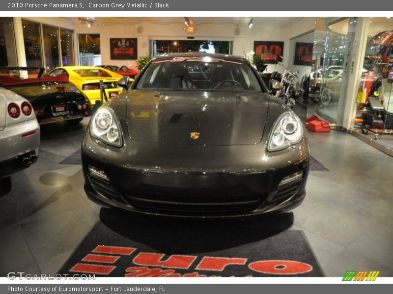 Carbon Grey Metallic / Black 2010 Porsche Panamera S