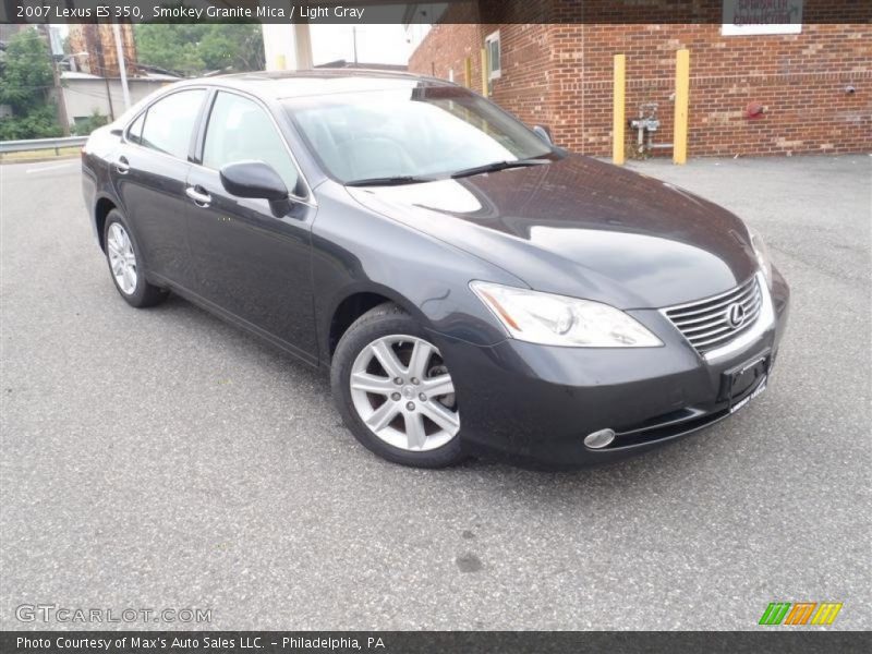 Smokey Granite Mica / Light Gray 2007 Lexus ES 350