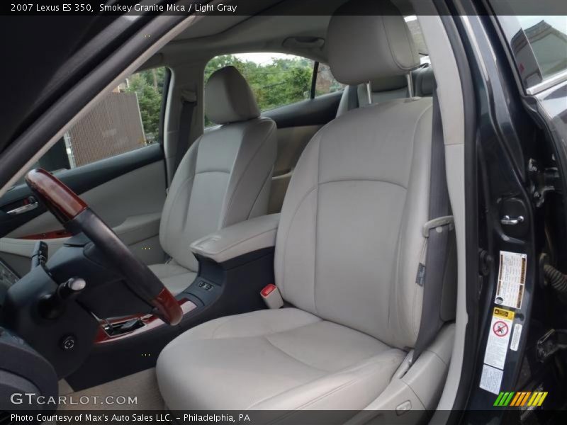 Smokey Granite Mica / Light Gray 2007 Lexus ES 350