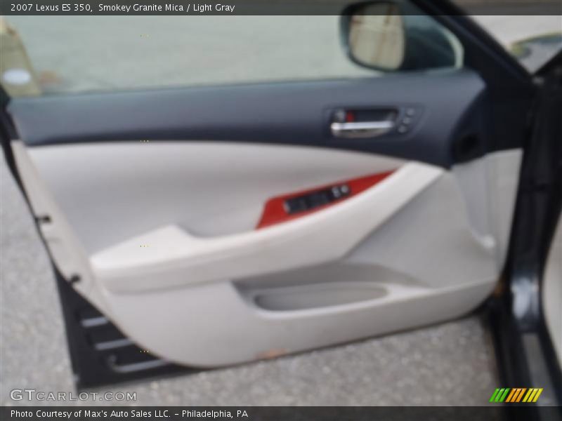 Smokey Granite Mica / Light Gray 2007 Lexus ES 350