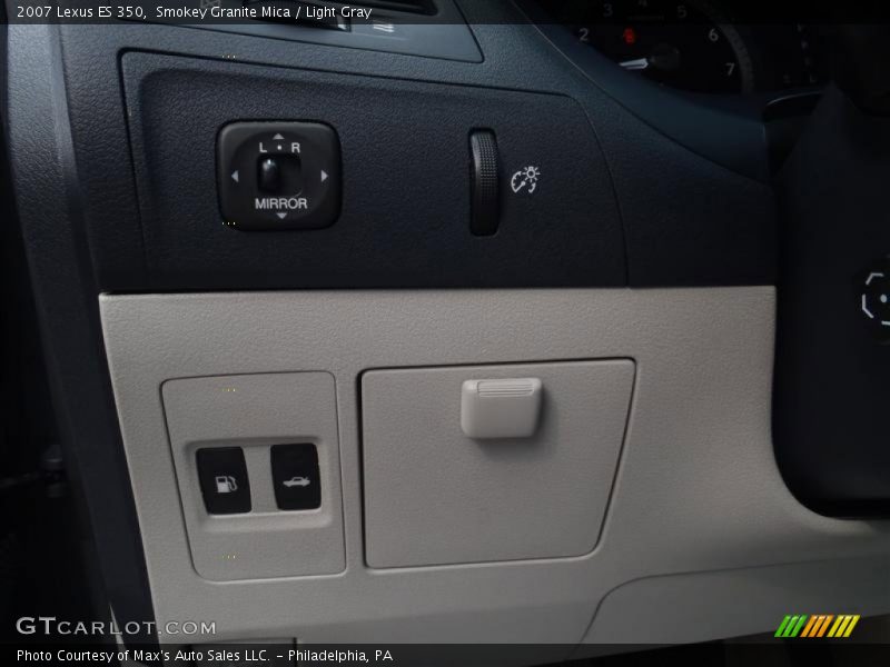 Smokey Granite Mica / Light Gray 2007 Lexus ES 350