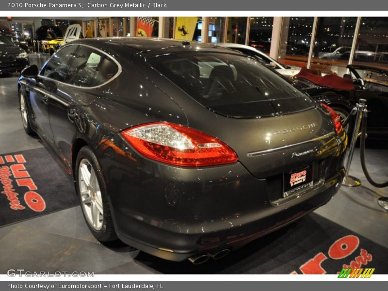 Carbon Grey Metallic / Black 2010 Porsche Panamera S