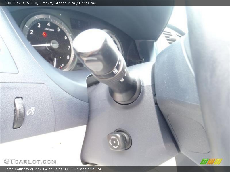 Smokey Granite Mica / Light Gray 2007 Lexus ES 350