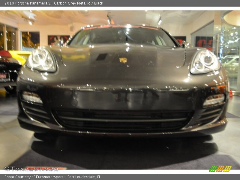 Carbon Grey Metallic / Black 2010 Porsche Panamera S