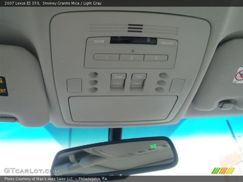 Smokey Granite Mica / Light Gray 2007 Lexus ES 350