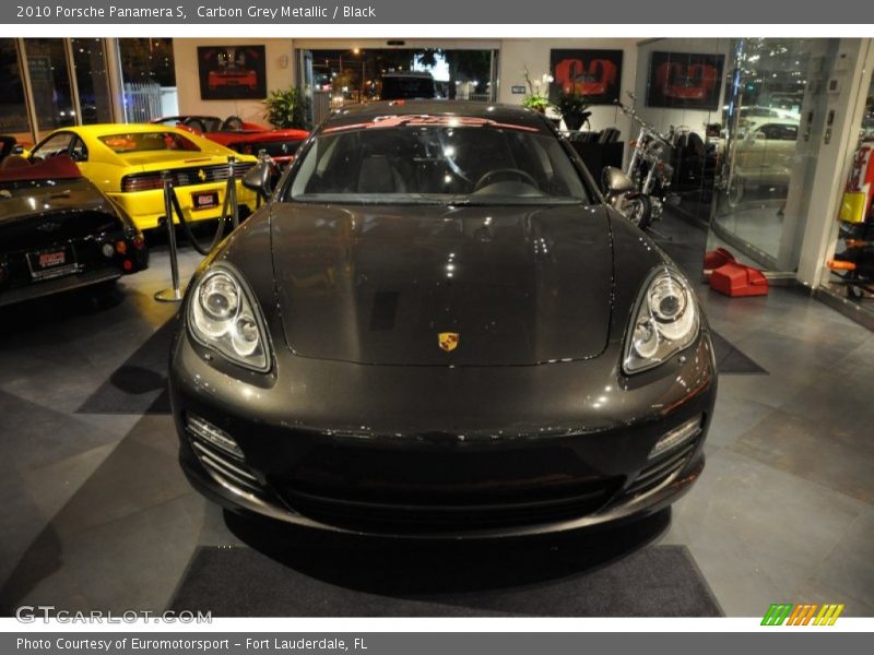 Carbon Grey Metallic / Black 2010 Porsche Panamera S