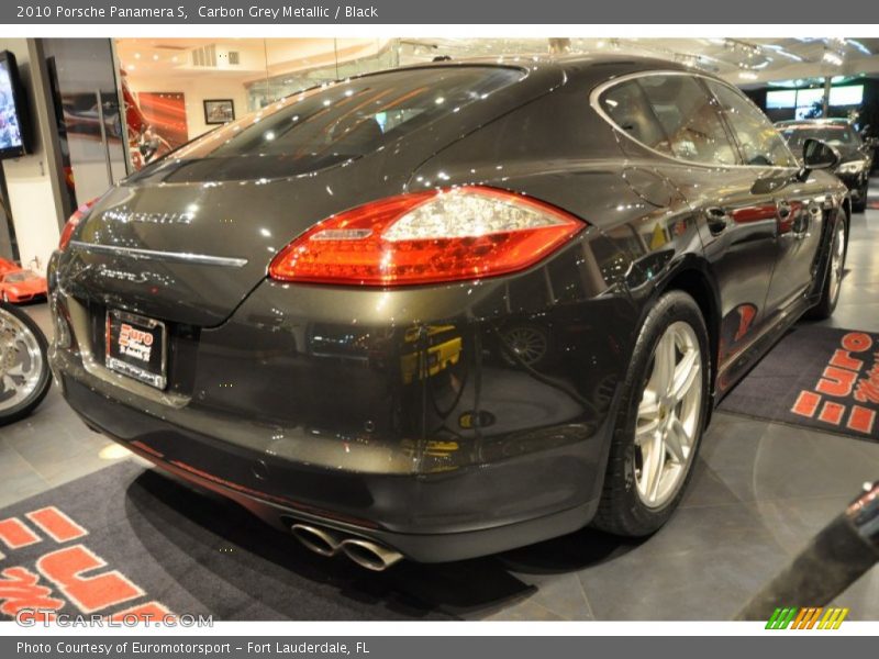 Carbon Grey Metallic / Black 2010 Porsche Panamera S