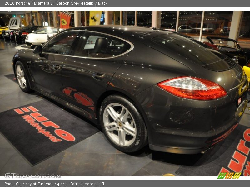 Carbon Grey Metallic / Black 2010 Porsche Panamera S