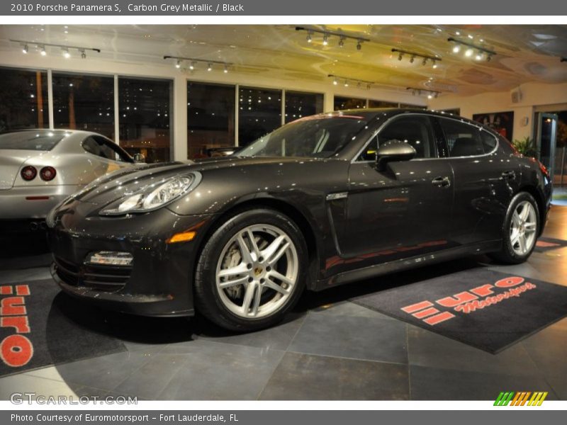 Carbon Grey Metallic / Black 2010 Porsche Panamera S