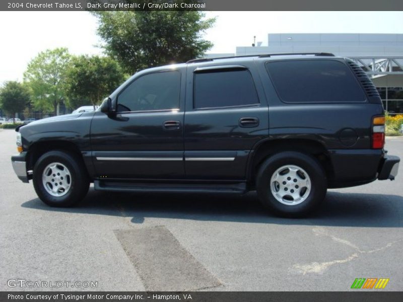 Dark Gray Metallic / Gray/Dark Charcoal 2004 Chevrolet Tahoe LS