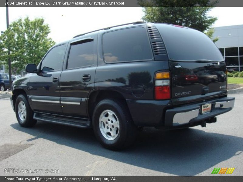 Dark Gray Metallic / Gray/Dark Charcoal 2004 Chevrolet Tahoe LS