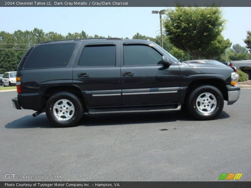 Dark Gray Metallic / Gray/Dark Charcoal 2004 Chevrolet Tahoe LS
