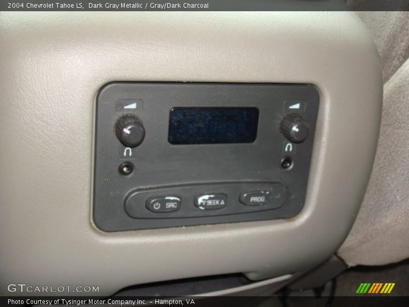 Dark Gray Metallic / Gray/Dark Charcoal 2004 Chevrolet Tahoe LS