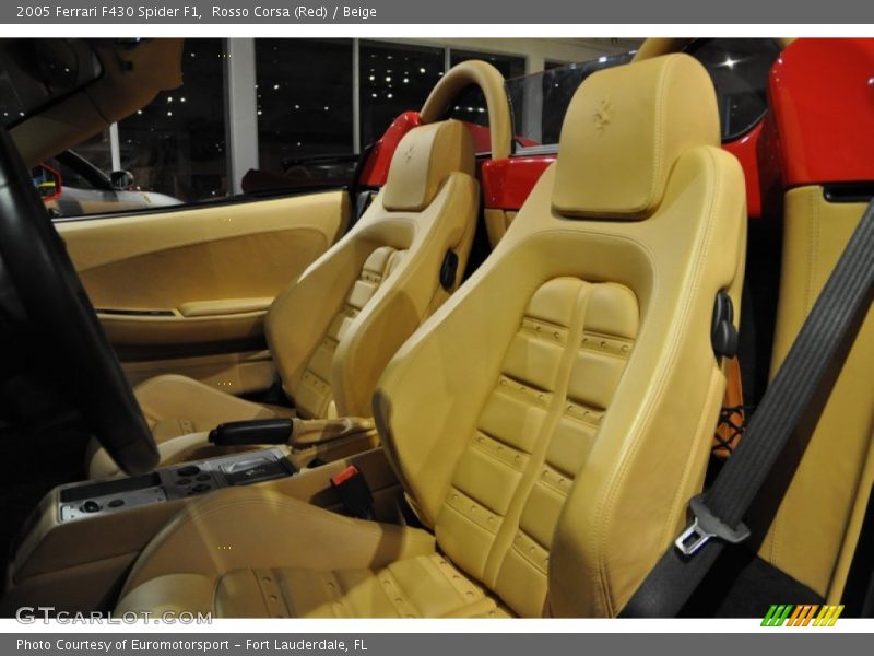  2005 F430 Spider F1 Beige Interior
