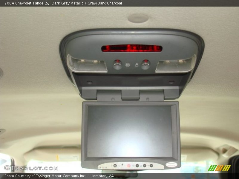 Dark Gray Metallic / Gray/Dark Charcoal 2004 Chevrolet Tahoe LS