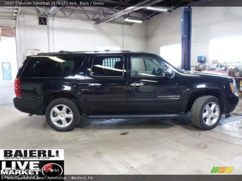 Black / Ebony 2007 Chevrolet Suburban 1500 LTZ 4x4
