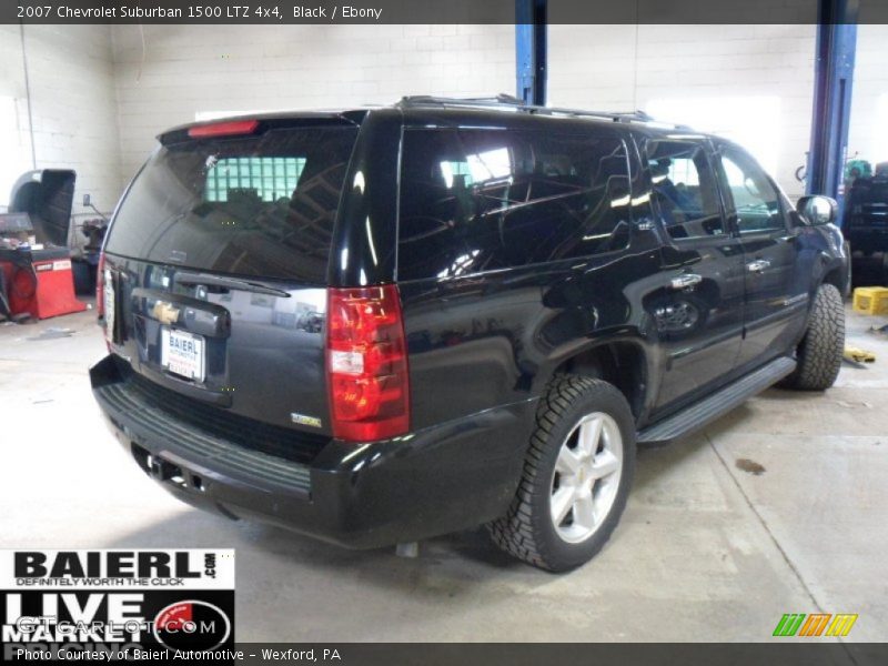 Black / Ebony 2007 Chevrolet Suburban 1500 LTZ 4x4