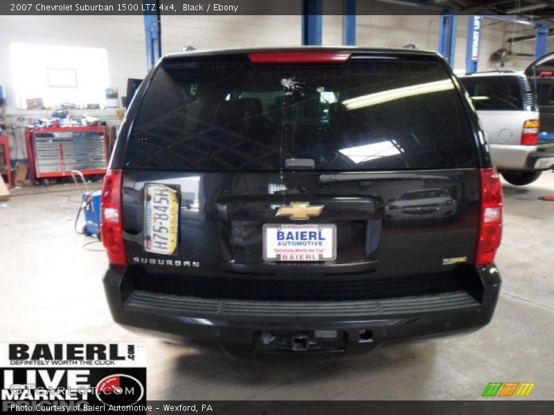 Black / Ebony 2007 Chevrolet Suburban 1500 LTZ 4x4