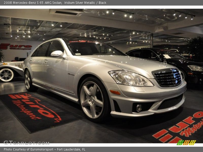 Iridium Silver Metallic / Black 2008 Mercedes-Benz S 65 AMG Sedan