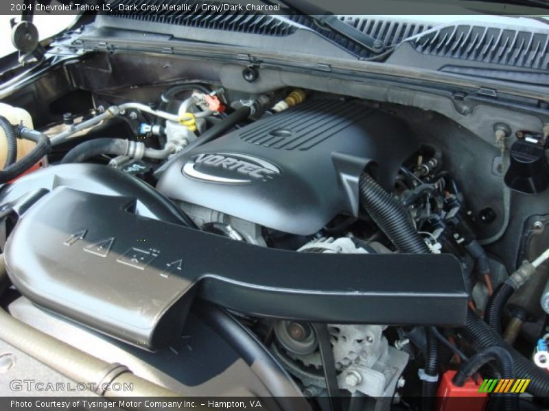 Dark Gray Metallic / Gray/Dark Charcoal 2004 Chevrolet Tahoe LS