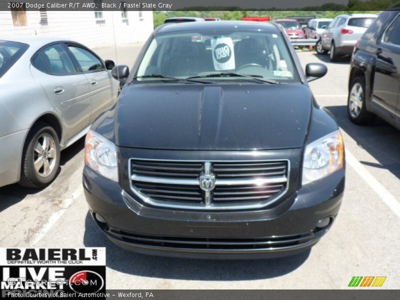 Black / Pastel Slate Gray 2007 Dodge Caliber R/T AWD
