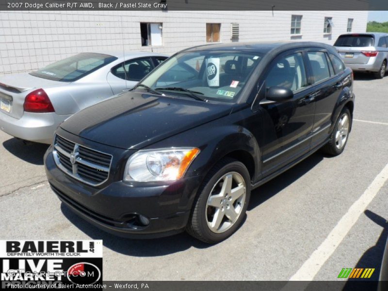 Black / Pastel Slate Gray 2007 Dodge Caliber R/T AWD
