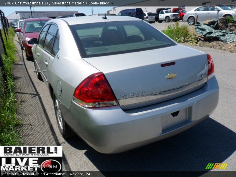 Silverstone Metallic / Ebony Black 2007 Chevrolet Impala LT