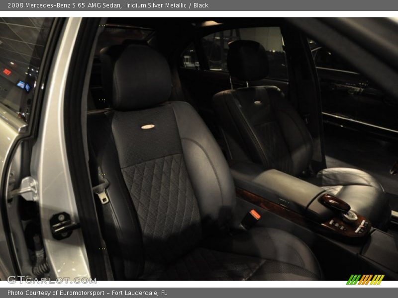 Iridium Silver Metallic / Black 2008 Mercedes-Benz S 65 AMG Sedan