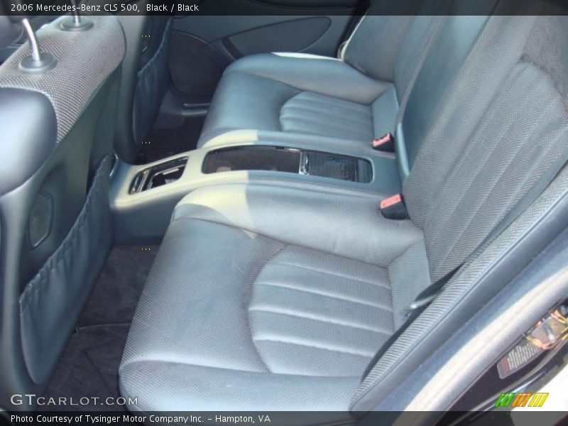 Black / Black 2006 Mercedes-Benz CLS 500