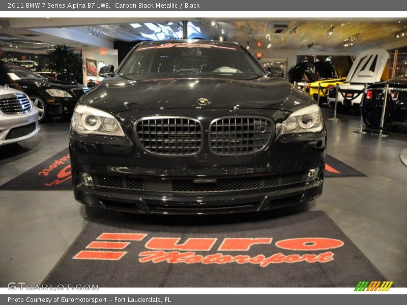 Carbon Black Metallic / Black 2011 BMW 7 Series Alpina B7 LWB