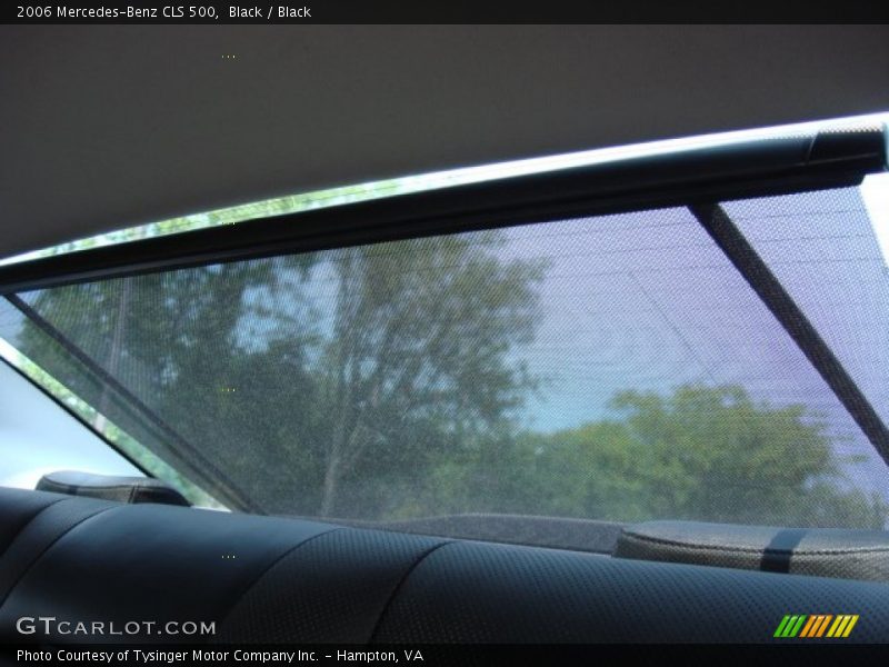 Black / Black 2006 Mercedes-Benz CLS 500