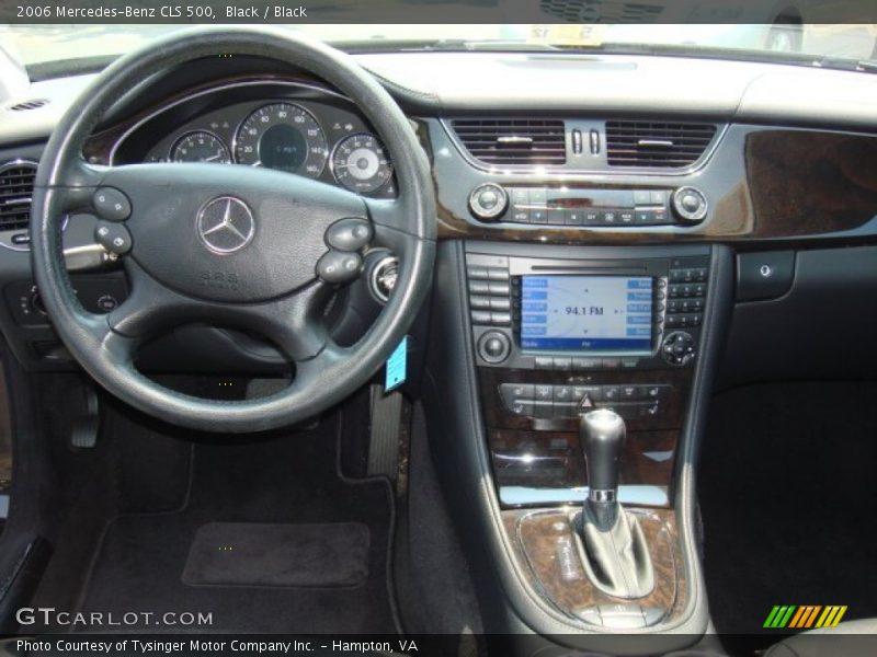 Black / Black 2006 Mercedes-Benz CLS 500