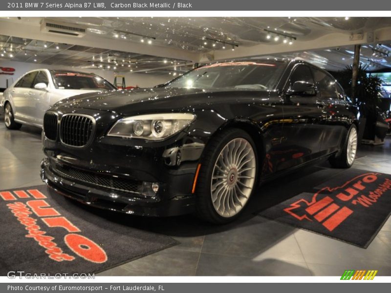 Carbon Black Metallic / Black 2011 BMW 7 Series Alpina B7 LWB