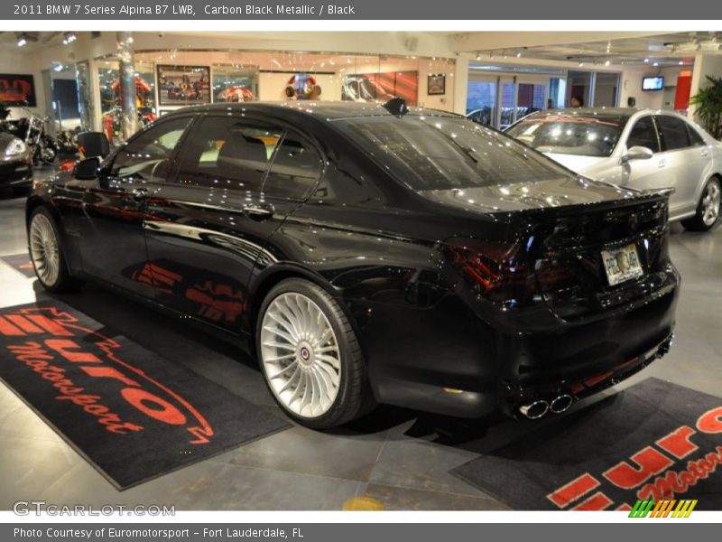 Carbon Black Metallic / Black 2011 BMW 7 Series Alpina B7 LWB