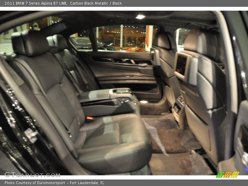 Carbon Black Metallic / Black 2011 BMW 7 Series Alpina B7 LWB